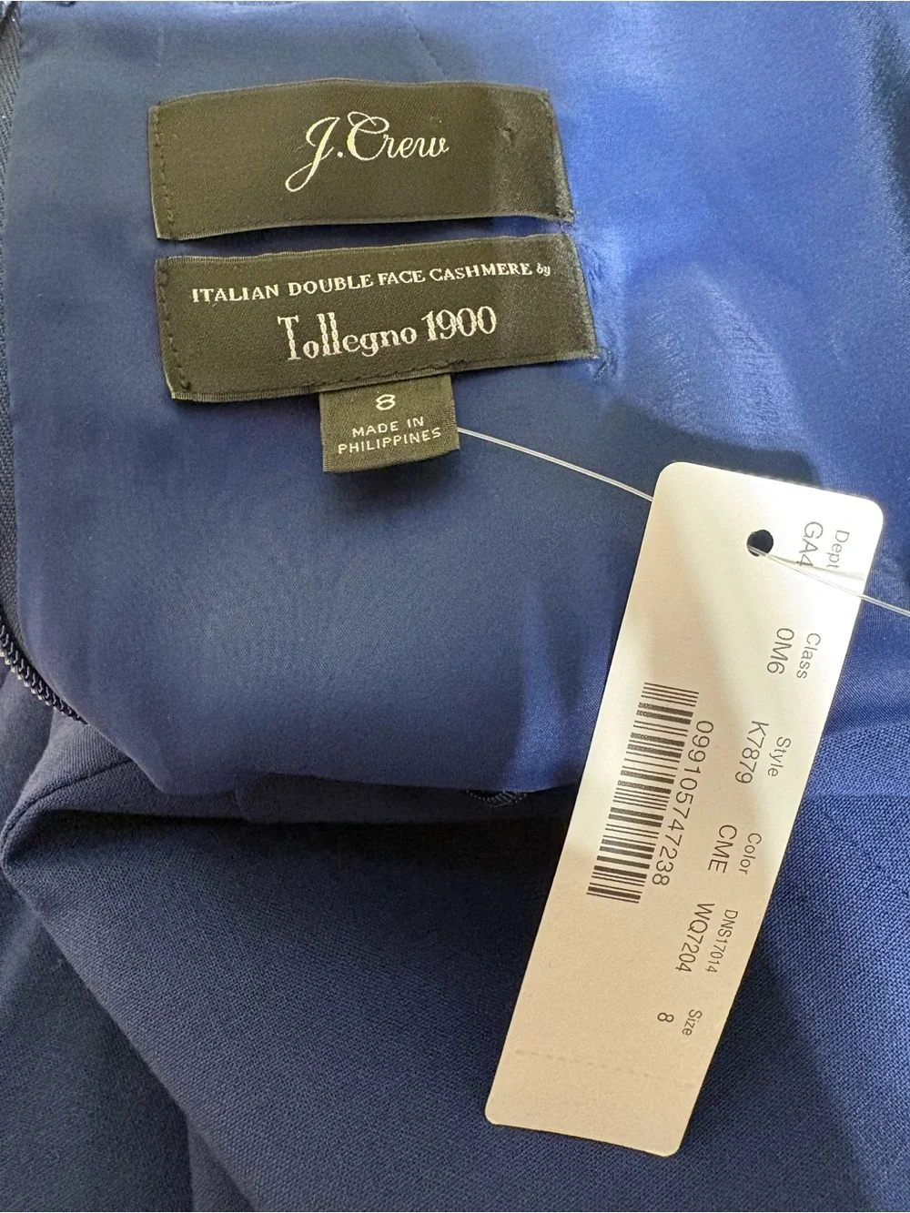 J. Crew sleek sleeveless